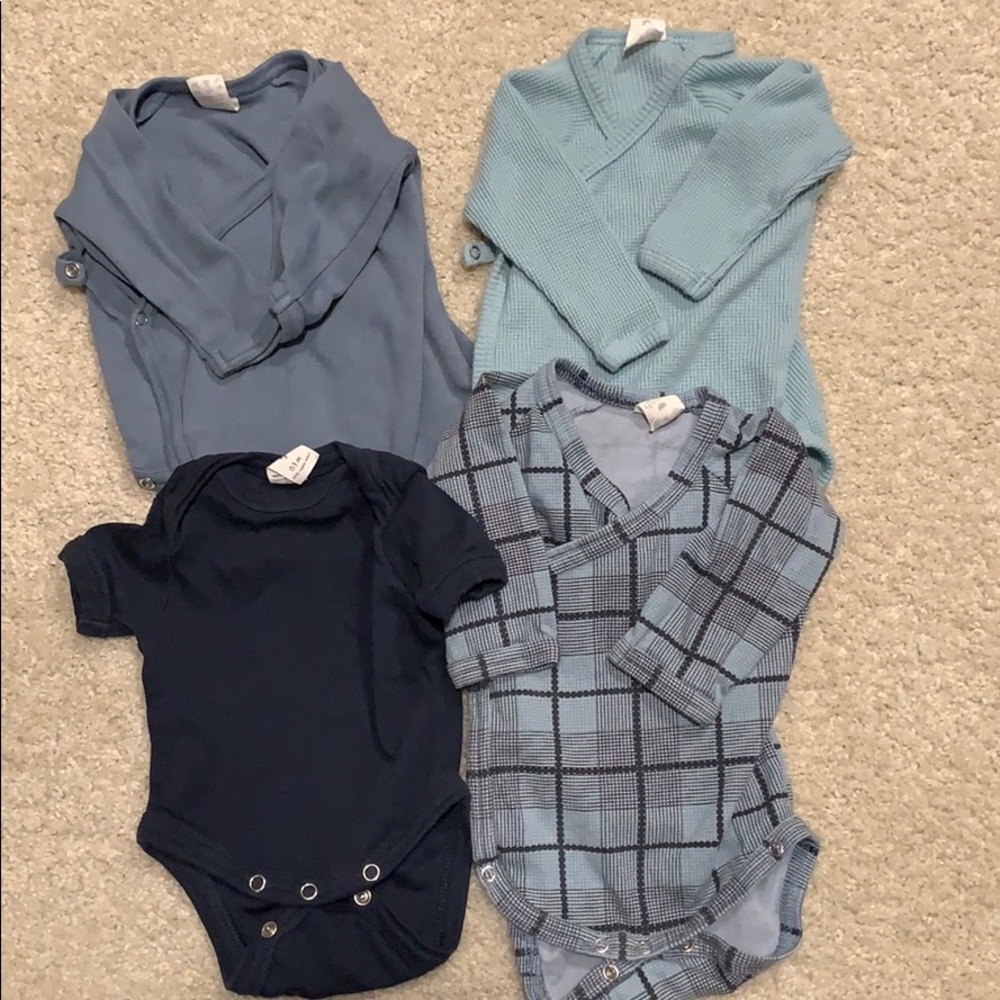 kate quinn Boys Onesies 0-3M